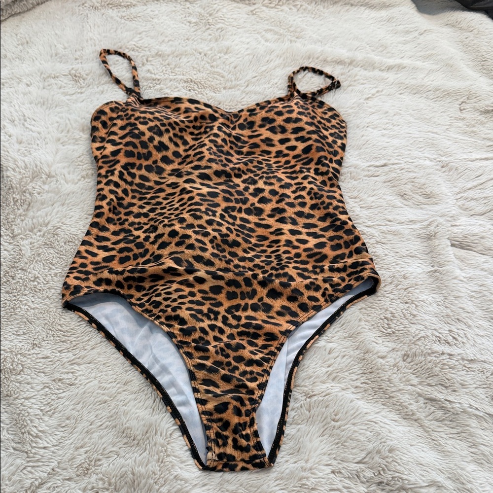 Leopard Print Swimsuit